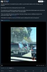 ICE VEHICLES ALL OVER CHICAGO BEING RAMMED AND ATTACKED BY ANTIFA TERRORIST VEHICLES